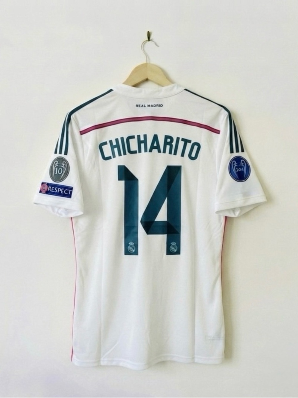 Chicharito #14 Real Madrid 14/15 UCL Home Jersey